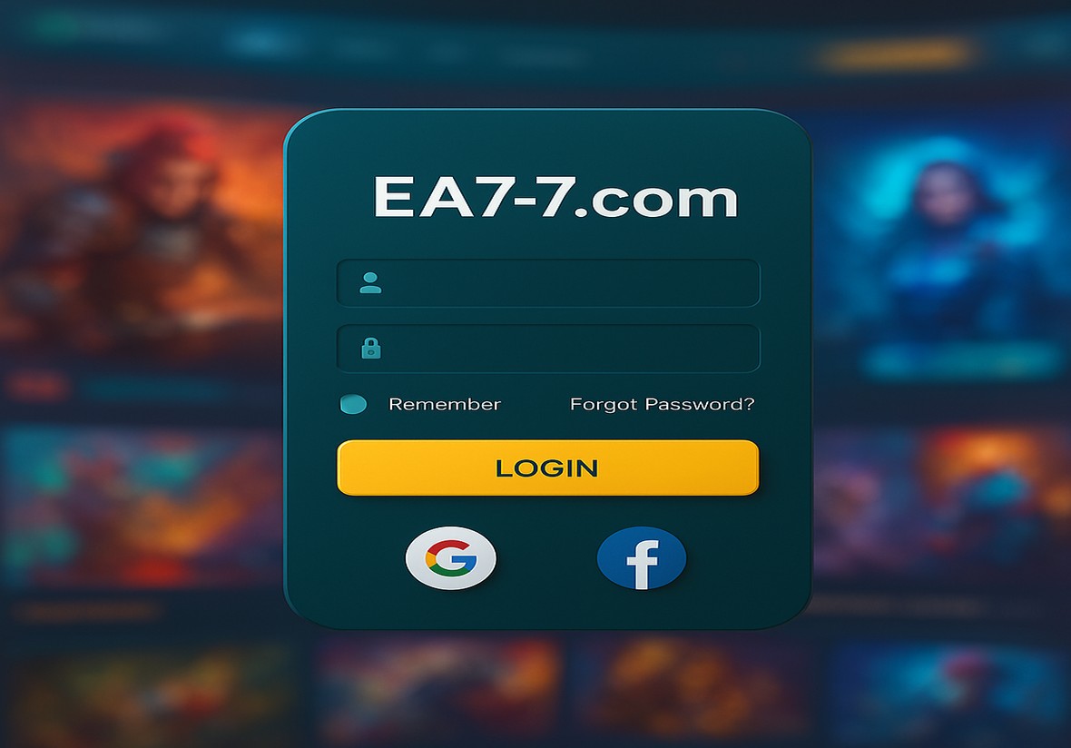 EA77 লগইন পেজ